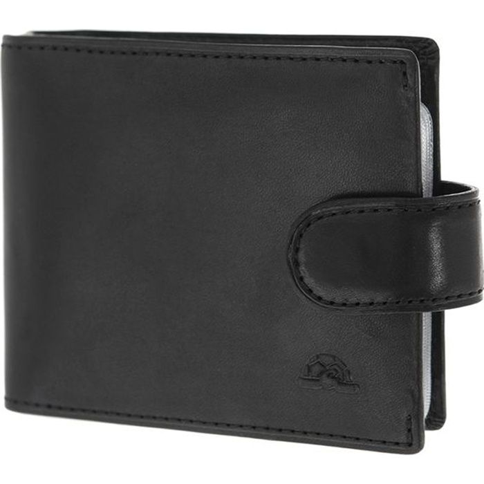 TONY PEROTTI Porte-cartes Cuir Végétal NW2392N Noir Homme