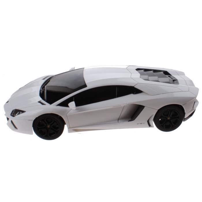 Rastar RC Lamborghini Aventador plat 1:14 blanc 30 cm