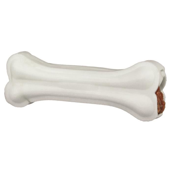 TRIXIE Os à mâcher Denta Fun avec fourrés au canard 12cm - Pour chien - 2 pièces - 70g