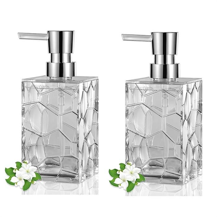 Bouteilles Pompe Liquide En Plastique Acrylique Transparent Bouteilles Pompe Liquide En Plastique Acrylique Transparent