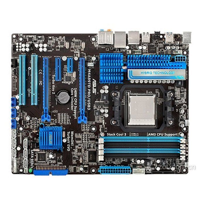 Carte mère ASUS M4A89TD PRO/USB3 AMD 890FX Socket AM3 4xDDR3 16GB ATX - Asus