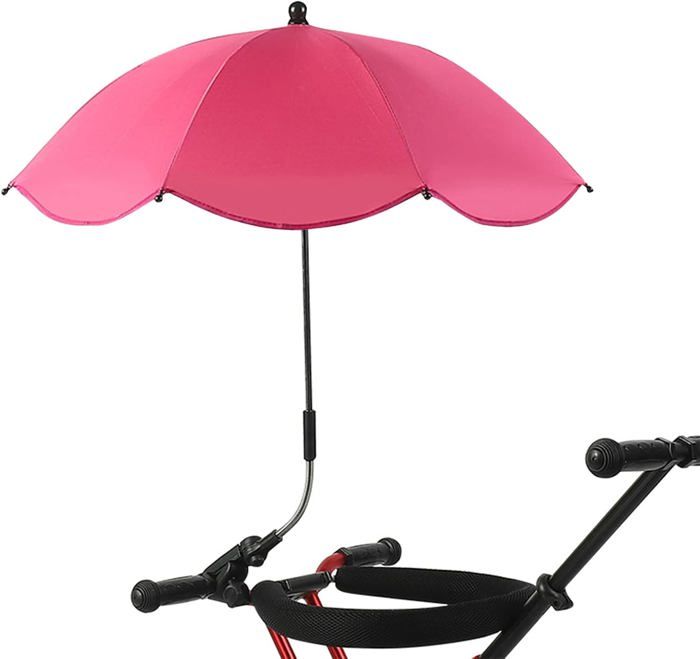 Lot De 2 Parapluies De Chaise Avec Pince Universelle, Parasol Réglable
