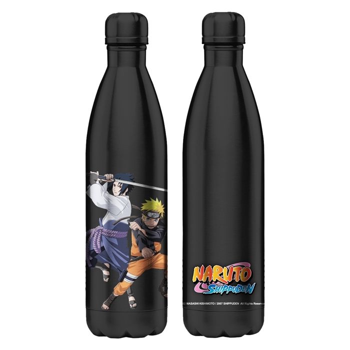 Gourde en acier isotherme Lyo Naruto Naruto VS Sasuke