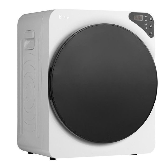 Sèche linge - 1000 W - 3 Kg - minuterie - 49 x 43 x 61 cm - blanc - Alightup