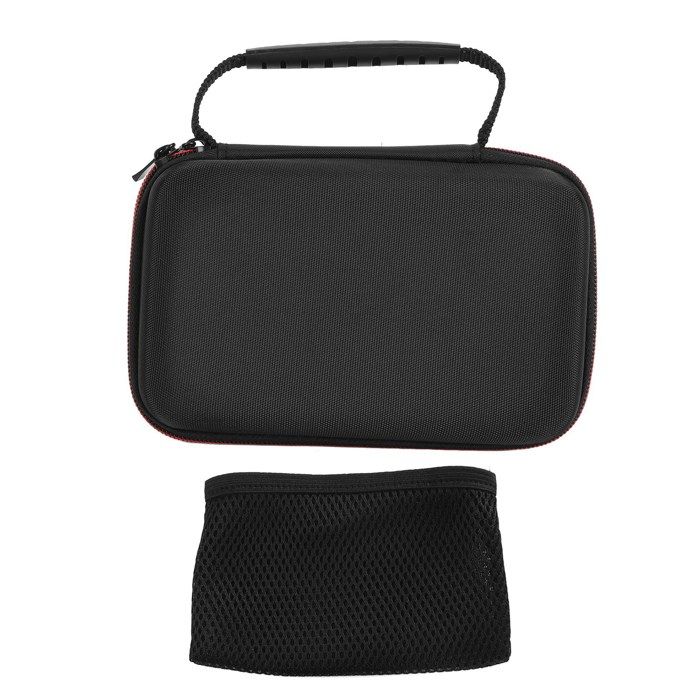 Étui De Transport Rigide EVA Pour Anbernic RG477M – Noir, Compact 19,7 X 11,5 X 3,9 Cm, Protection Nomade