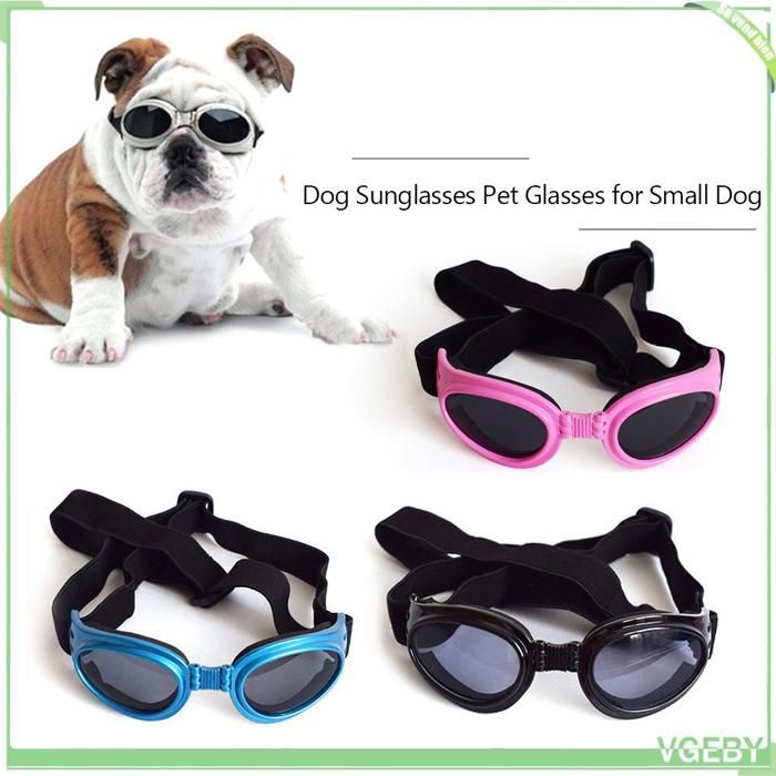 Fafeicy Lunettes de soleil pour chiens Lunettes de soleil pour chien lunettes pour animaux de compagnie animalerie blouson Noir