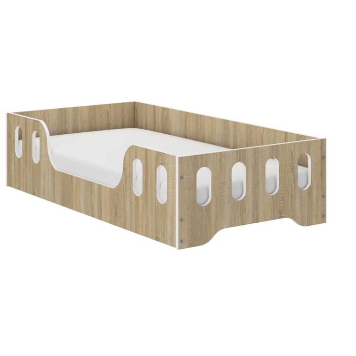 Lit Montessori pour enfant laqué 160x80 Sonoma