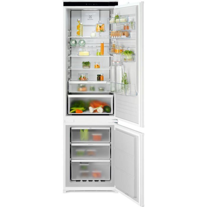 Réfrigérateur intégré à deux compartiments - ELECTROLUX - 269 L - 207 L réfrigérateur - Congélateur en bas Réfrigérateur intégré à deux compartiments - ELECTROLUX - 269 L - 207 L réfrigérateur - Congélateur en bas