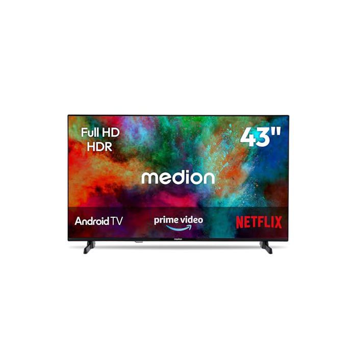 Téléviseur Full HD 108 cm (43 ) (Android TV Smart TV HDR Video PVR Bluetooth MD ) Digital Limitée H.264 H.265 (HEVC)