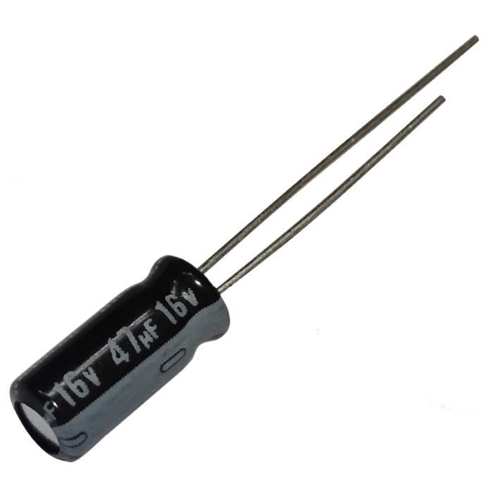 Aerzetix: C13184 5x Condensateur électrolytique Chimique 1000µF ± 20