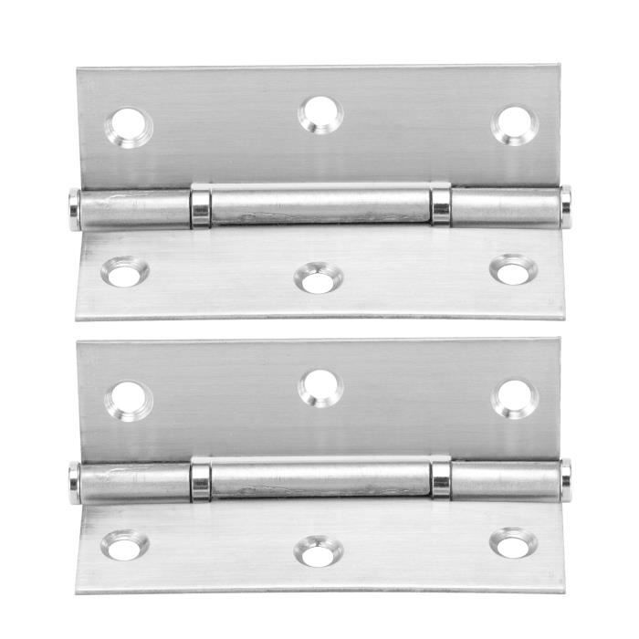 20 Paires De Charnières D’armoire – Acier Plaqué Laiton 75 Mm, OneStopDIY