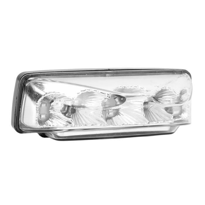 Akozon Stop Lamp Scooter Cyclomoteur Rectangle Universel LED