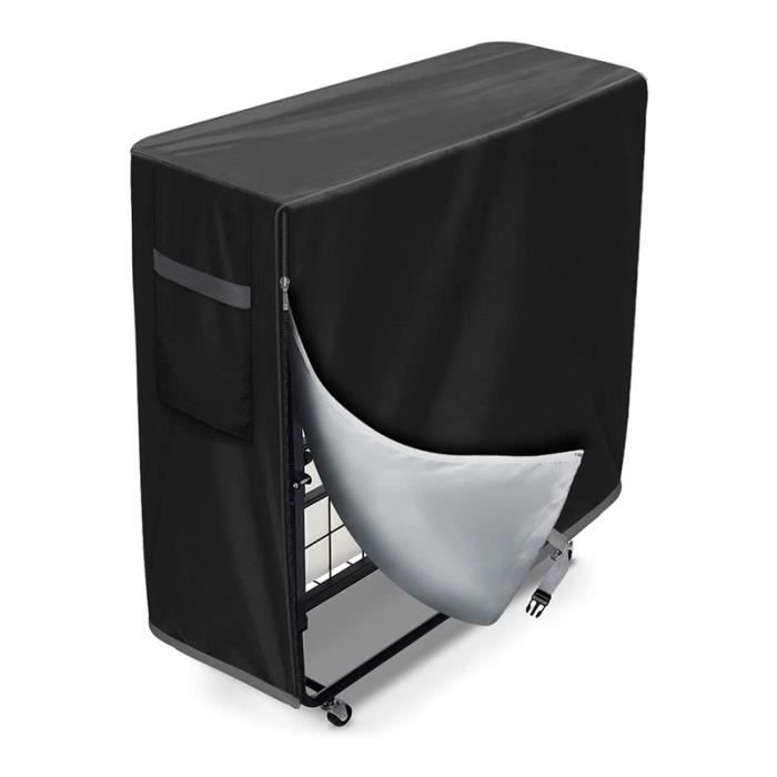 Housse Protection Lit Pliant 99x38x114cm - Anti-poussière Intérieur/extérieur