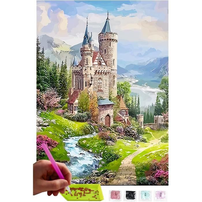 Diamond Painting Chien Lot De 4 Peinture Diamant 30 30 Cm Diamond