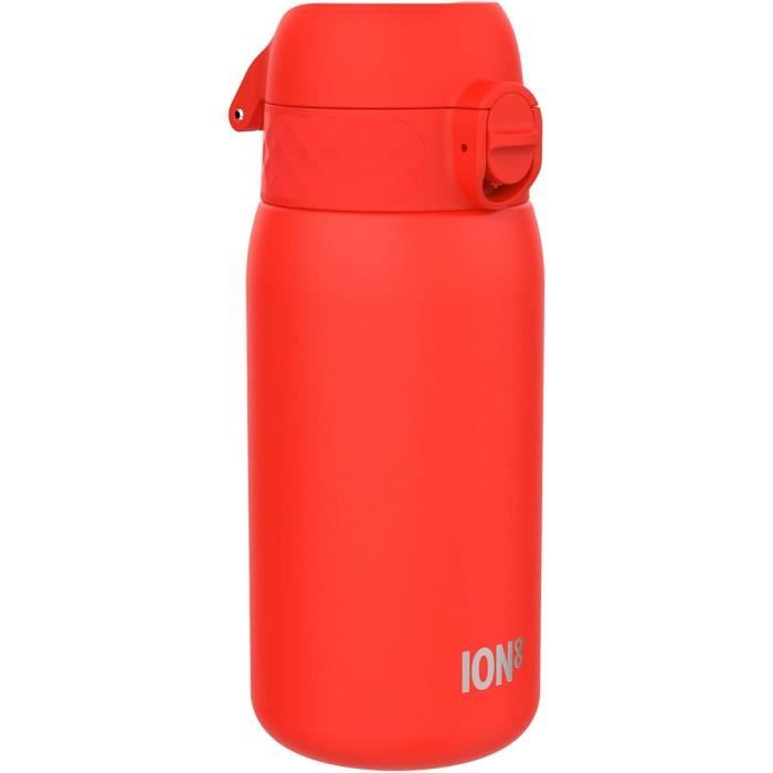 Gourde Isotherme Ion8 500ml - Acier Inox - Anti-Fuite - Lavable Lave-Vaisselle - Pour Sport/Bureau