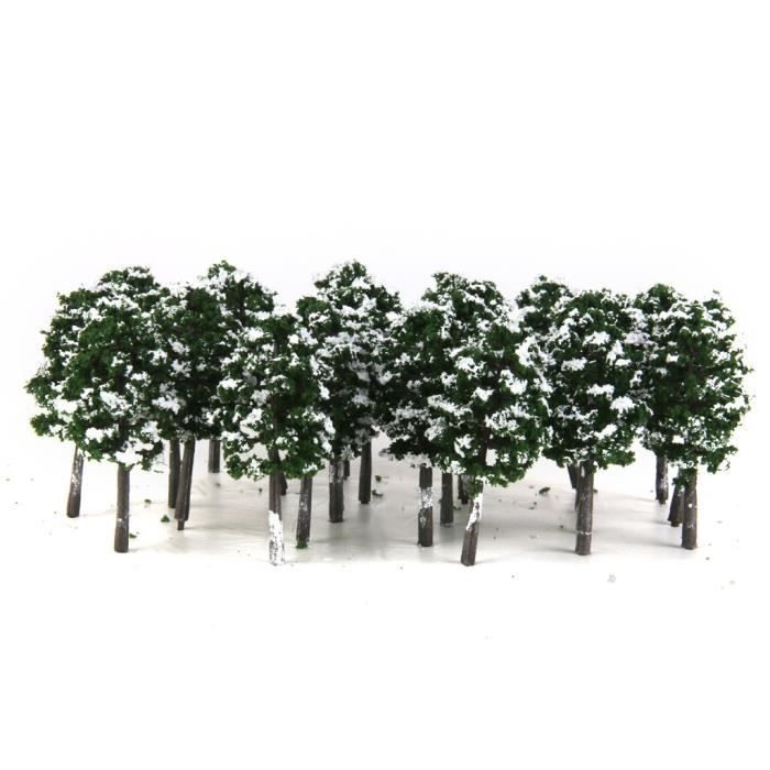Lot D'arbres Miniatures Pour Modélisme - Supports Pour Dioramas, Maquettes, Décors, Neufs
