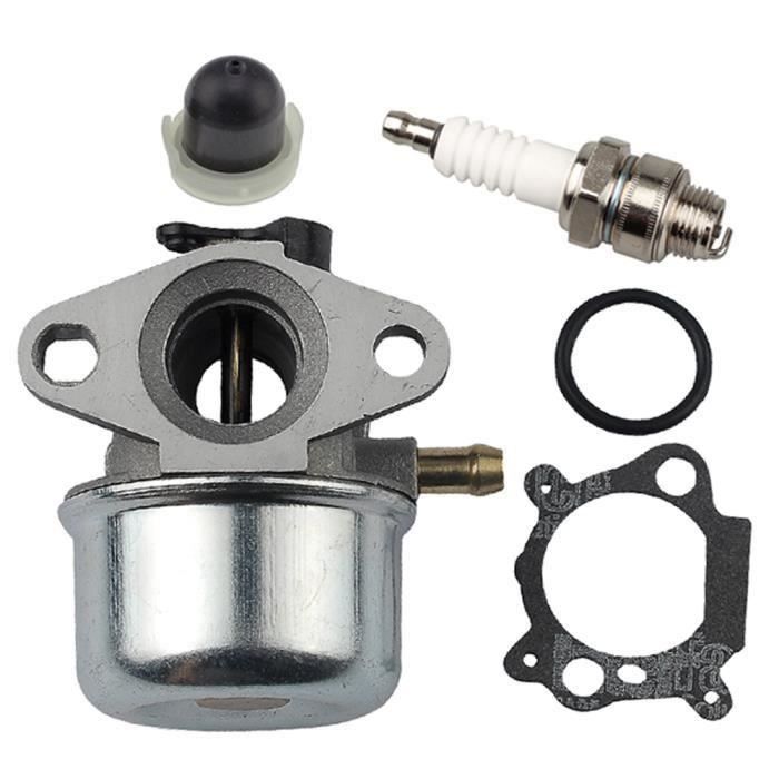 Kit Carburateur Briggs & Stratton 4-7HP | Avec Filtre à Air & Poire D’Amorçage | Pour Tondeuses