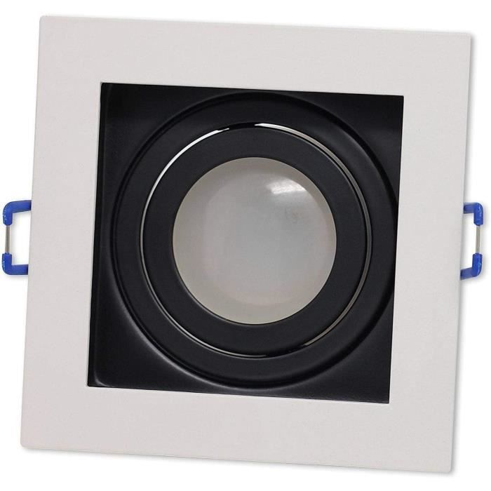 JungesLicht 3er Set Möbel Einbaustrahler Farbe: Aluminium Gebürstet | 2Watt LED Leuchtmittel