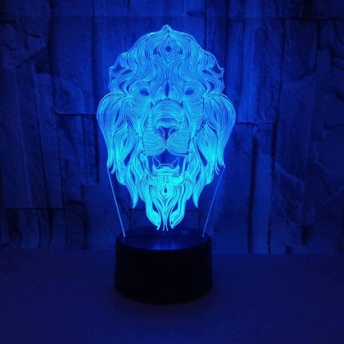 Lampe Illusion 3D Veilleuse Led Sokka Avatar L Dernier Airbender Pour