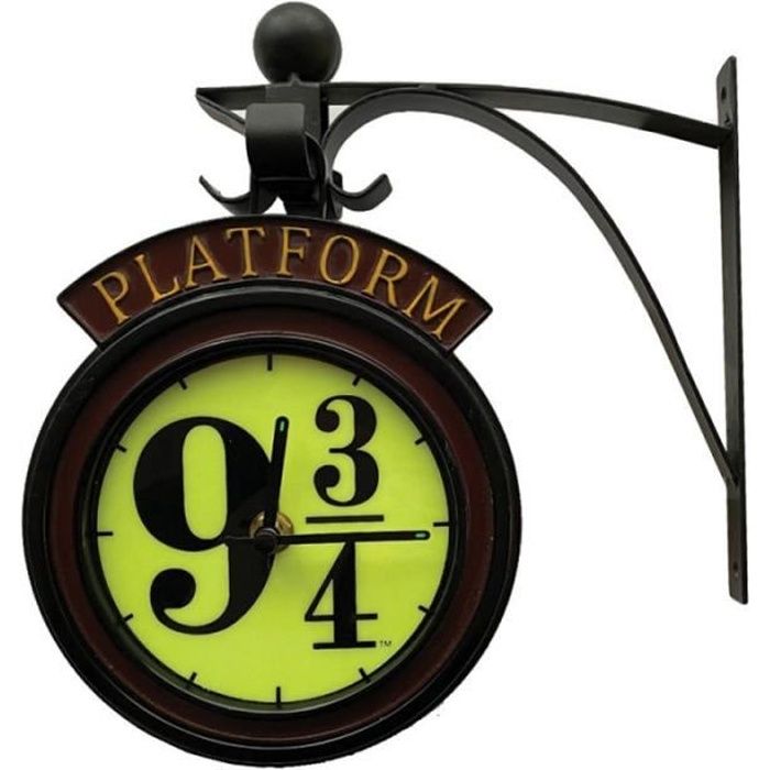 Horloge Applique Harry Potter Quai 9 3/4 Phosphorescente avec