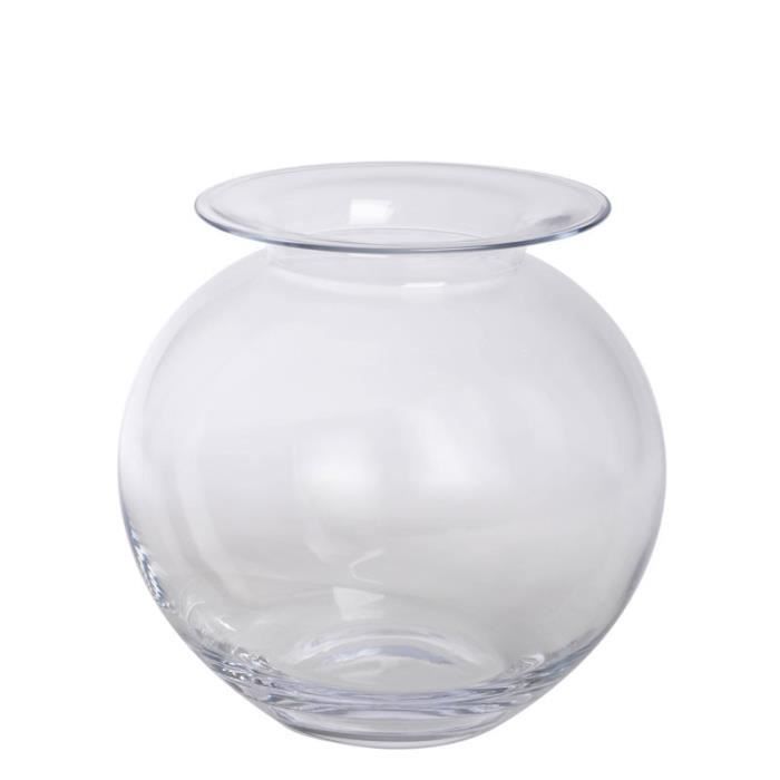 Vase rond en verre - Cdiscount Maison