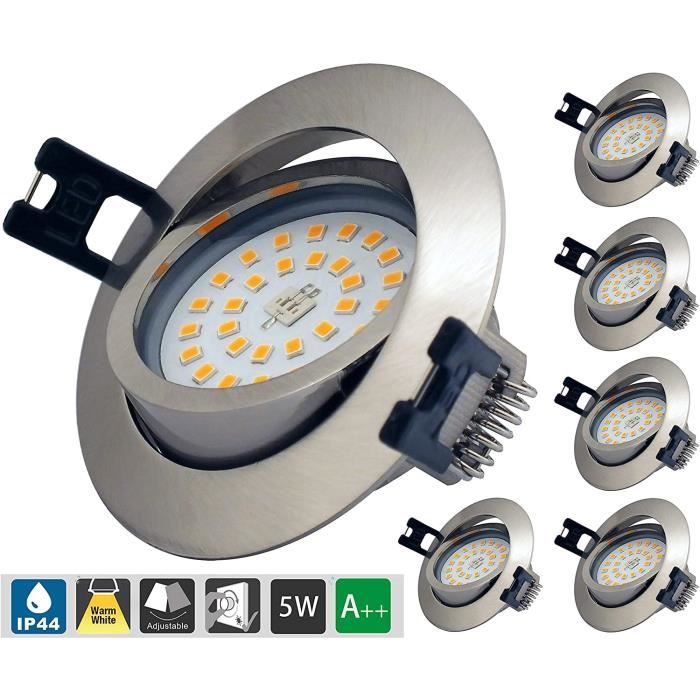 QPUION-LED Spot Encastrable Extra Plat 3W 12V LED Encastré Lampe