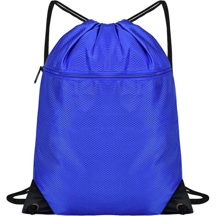 Sac De Sport - À Cordon Imperméable Piscine Grande Dos Gym Poche Extérieure  Zippée Plage Oxford - Cdiscount Sport