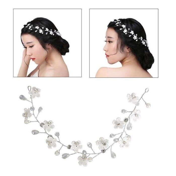 Bijoux de Cheveux Epingle Strass Perle Mariée Bijoux Mariage Communion aiguille 2 pièces Bijoux de Cheveux Epingle Strass Perle Mariée Bijoux Mariage Communion aiguille 2 pièces