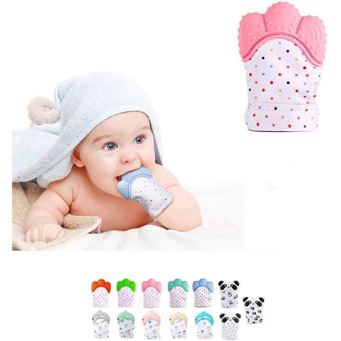 Bebes Gant De Dentition En Silicone Gant De Dentition Mitaine De Dentition En Silicone Pour Un De La Douleur Auto Apaisant Pink Cdiscount Puericulture Eveil Bebe