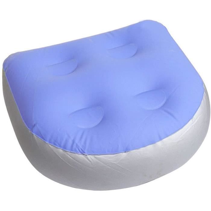 Coussin Rehausseur Gonflable Pour Spa Ou Baignoire - Remplissage Eau/air, Confort Réglable - PVC Résistant