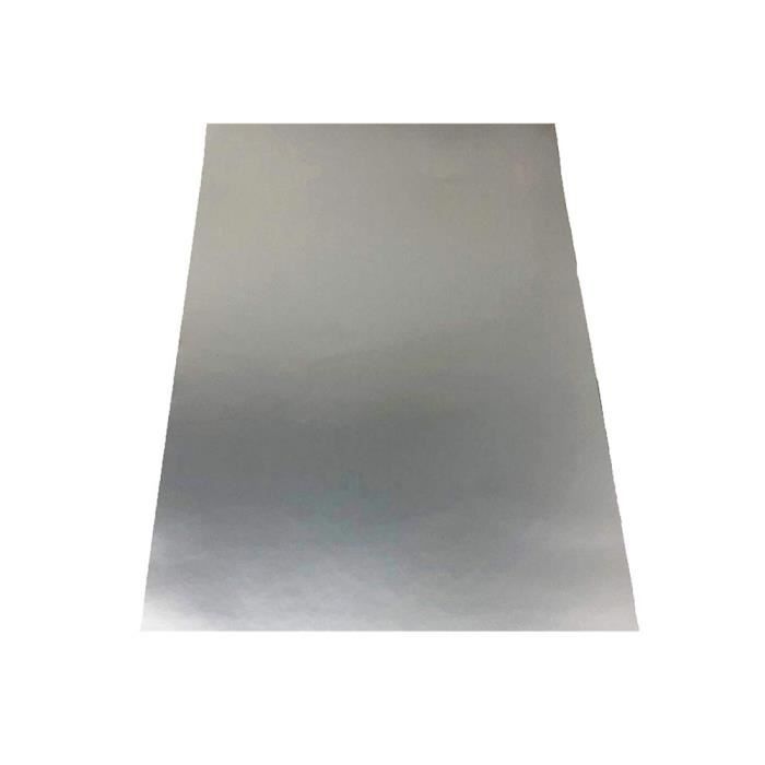Feuille d'Aluminium Adhésif, 50 x 35 cm