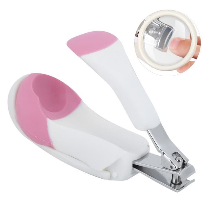 Coupe Ongles Pour Bebe Outil De Soin Des Ongles Pour Bebe Avec Loupe Poignee Douce Rose Rose Sit Cdiscount Puericulture Eveil Bebe