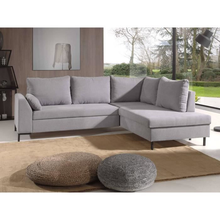 Montana Canapé Dangle L Droit Convertible En Tissu 5