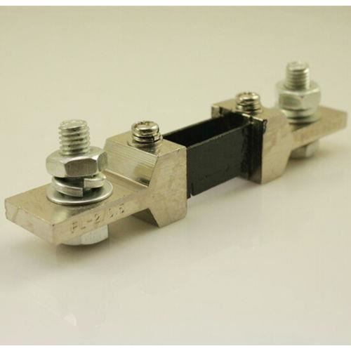 Shunt Resistore FL-2 50A 75mV – Per Amperometro E Voltmetro DC, Componente Elettrico Generico