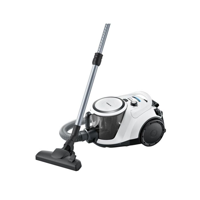 Aspirateur sans sac - BOSCH - BGS41K332 - Capacité 2,4L - Niveau sonore 77 dB - Filtre HEPA