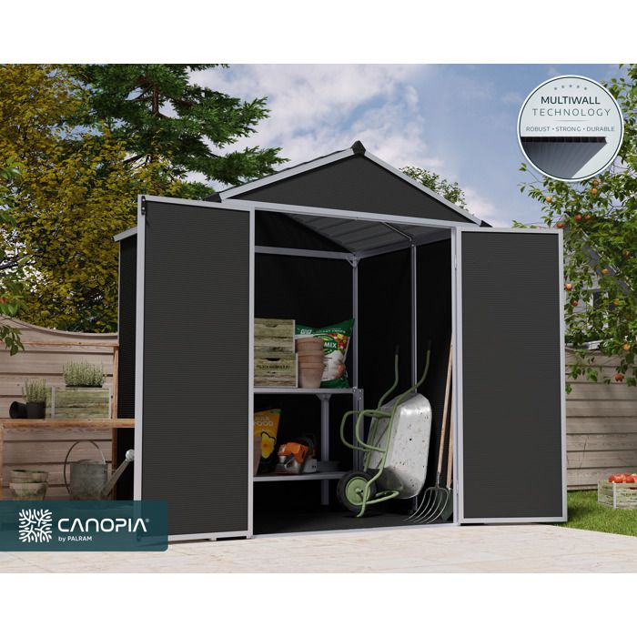 Palram Rubicon 1.54×1.85×2.17m 2.8m² - vue 2