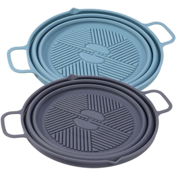 4 Pieds En Silicone Antidérapants Pour Plateau De Friteuse à Air - Résistants à Haute Température, Réutilisables