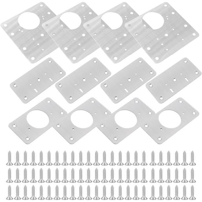 Levemolo 2 Plaques De Fixation De Pont En Inox 316 – 25 Mm, Pour Sangles D'arrimage Bateau, Kayak, Voilier
