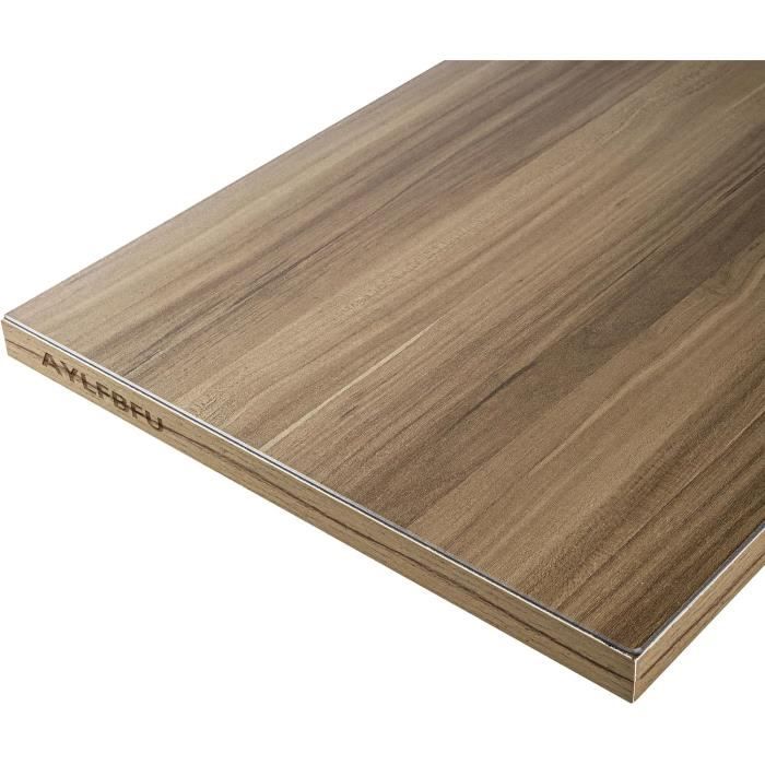 Sous-main Transparent Givré pour Bureau et Ordinateur, 2mm Nappe Rectangulaire en Plastique avec Surface lisse(Givré,120 cm × 120 cm( 47'' x 47