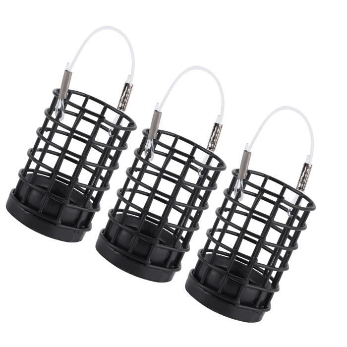 Acier inoxydable 50 pièces printemps appât mangeoire Cage outils de