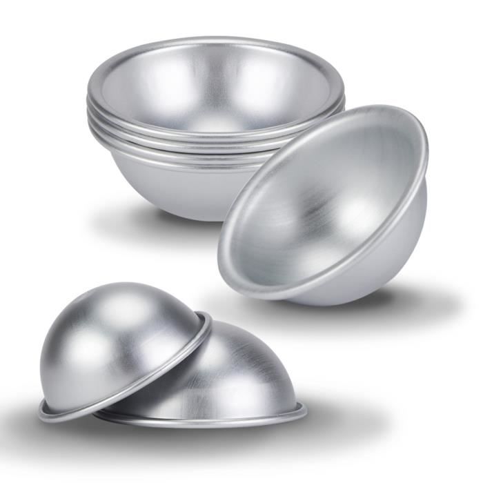 Moule à Gâteau Demi Sphère FOMIYES Lot De 12 Mini Moules à Gâteau En Aluminium Hémisphère Demi-sphère Pour Bombes De Bain, Moules à Pâtisserie Pour Chocolat, Gâteau, Gelée, Pudding, Mousse, Savon Fait Moule à Gâteau Demi Sphère FOMIYES Lot De 12 Mini Moules à Gâteau En Aluminium Hémisphère Demi-sphère Pour Bombes De Bain, Moules à Pâtisserie Pour Chocolat, Gâteau, Gelée, Pudding, Mousse, Savon Fait