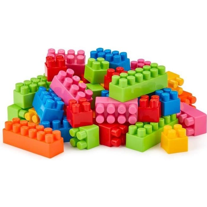 Blocs de Construction brique Jouet jeu 1000 pièces pcs vrac Multicolore lot  - Cdiscount Jeux - Jouets