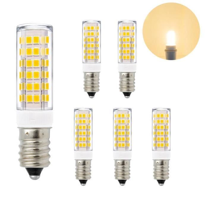 Brillant Lampes Ampoule à LED Petit Culot E14 7W Economique Blanc Chaud