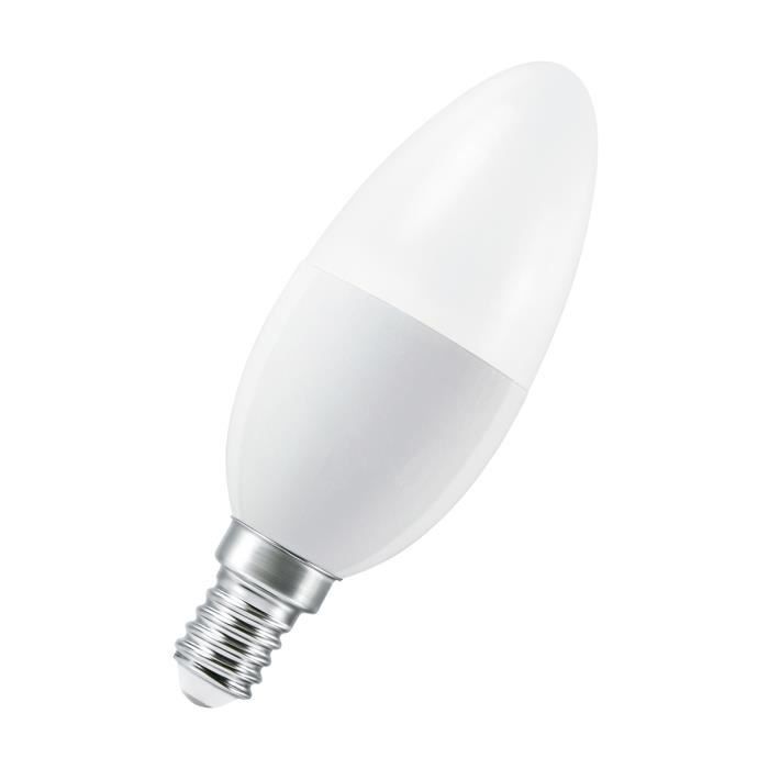 Ampoules LED E14 Connectées – 2 Pack, 5W 500LM, Dimmables, 16 Millions De Couleurs, Compatibles Alexa/Google