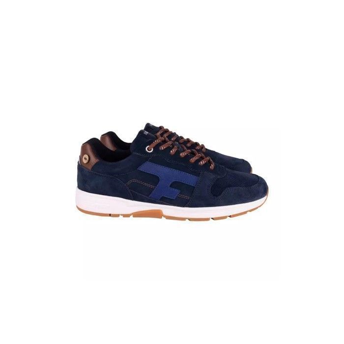 Faguo Baskets suède - FAGUO - Olive - Homme - Lacets - Nav73