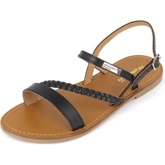 Sandale Femme Les Tropeziennes Batresse - Cuir Or - Confort