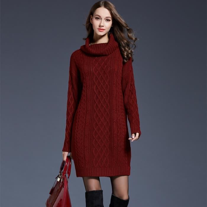 pull robe rouge