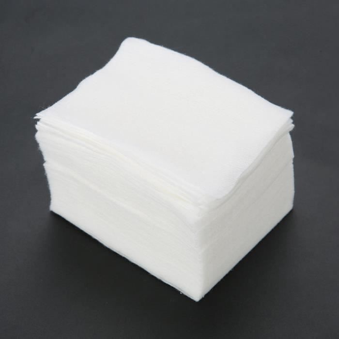200 Disques Démaquillants Non Tissés Mobestech - 10x10 Cm, Doux Et Jetables - Pour Démaquillage, Nettoyage Et Soin De La Peau