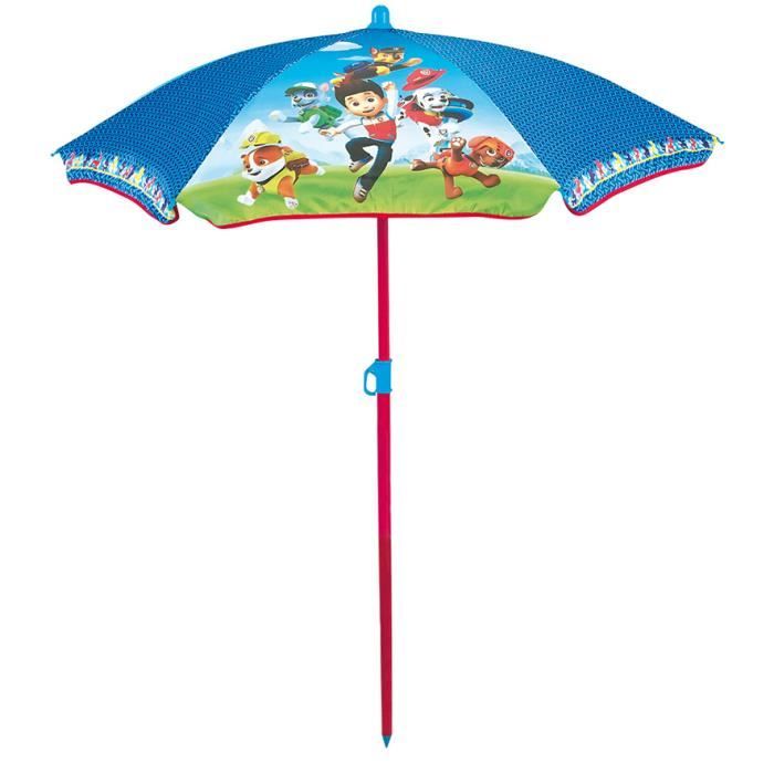 Nickelodeon parasol patrouille 125 cm polyester bleu acier