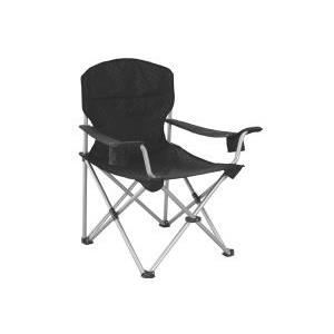 outwell chaise de camping pliable "catamarca xl" 90 x 62 x 96 cm noir